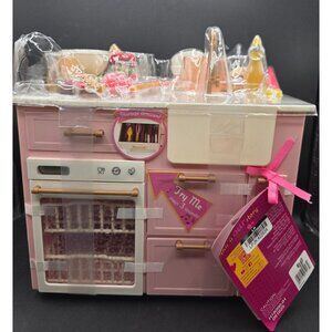 Our Generation OG Cooking Island Kitchen Set For 18 Dolls With Play Accessories